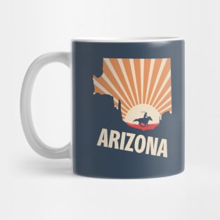 Arizona MAP Desert Sunset Apparel Mug